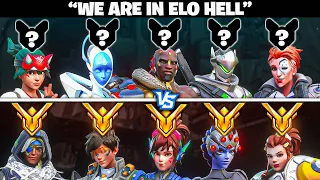 These *5* PLATS Says They're in ELO HELL... So We Made Them Prove It! (Against a MASTERS Team!)