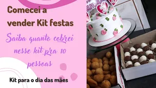 Comecei a vender KIT FESTA , QUANTO COBREI? e o que coloquei no kit, VEM VER!!