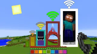 where these cursed Nether portals with different Wi-Fi lead? in Minecraft