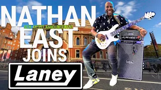 Nathan East joins Laney Amps | Digbeth Bass Eric Clapton Royal Albert Hall