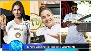 La nueva Carla Giraldo de Masterchef Celebrity 2022