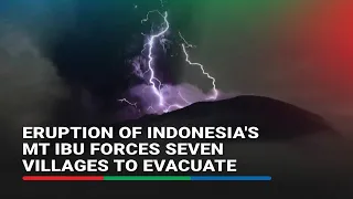 Eruption of Indonesia's Mt Ibu forces seven villages to evacuate | ABS-CBN News