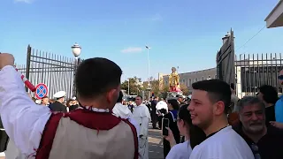 Processione Bari Rientro in basilica San Nicola 2022