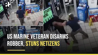 Viral Video: US Marine Veteran Disarms Robber, Stuns Netizens