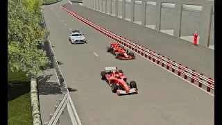 Ferrari F1 2018 vs Ferrari F1 2004 - TT Isle of Man