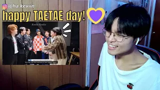 a gay reacts to BTS KIM TAEHYUNG MOMENTS