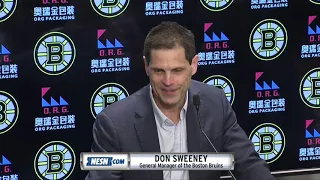 Don Sweeney on Bruins after NHL trade deadline passes