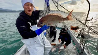 最強の台風でドロドロになった海に仕掛たら…まさかの超大漁！