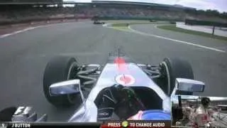 F1 Pit Stop Record 2.31 sec. - Jenson Button Hockeneim 2012 Onboard