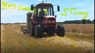 🚜Prasowanie słomy🚜2022 Belarus🚜Jonh Deere🚜