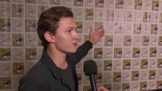 Spider-Man: Homecoming: Cast Comic Con Movie Interviews | ScreenSlam