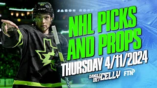 FREE NHL Picks Today! | NHL Predictions | Props | Anytime Goal Scorers | NHL Picks 4/11/24