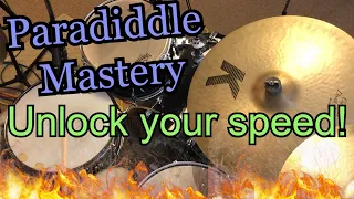 The SECRET to MASTERING Paradiddles | Drum Lesson and Exercise