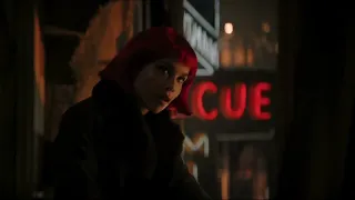 The Batman (2022) Scene: Batman checks on Selina's eyes