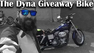 Test Drive of the Dyna Give Away Bike