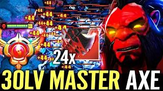 🔥 This is How to AXE — 30LVL Master 24 Stack Culling Blade 100 Armor -90% Physic TANKER Dota 2 Pro