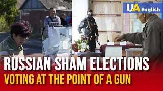 Sham elections on the occupied territory of Ukraine