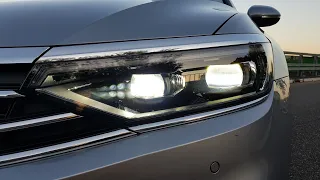 2020 Volkswagen Passat IQ LIGHT MATRIX LED TEST