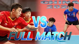 Xu Xin/Sun Yingsha vs  Wang Chuqin/Wang Manyu | 许昕/孙颖莎 vs 王楚钦/王曼昱 | 2020 China warm up for Olympics