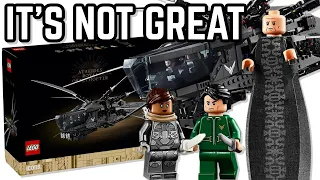 Why the LEGO Dune 10327 Atreides Royal Ornithopter Set is Disappointing