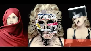 MADONNA - NOBODY KNOWS ME - MDNA TOUR 2012 BACKDROP