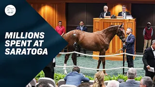 MOST EXPENSIVE YEARLINGS AT THE FASIG-TIPTON SARATOGA SALE