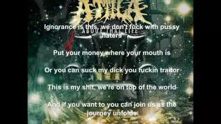 Attila- MIDDLE FINGERS UP Lyrics