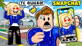 FAN LOCA SE ENAMORA DE MI en ROBLOX SNAPCHAT! - Roblox YoSoyLoki