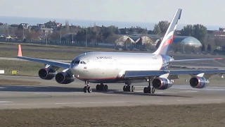 Aeroflot - Russian Airlines Ilyushin Il-96-300 take off Istanbul