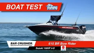 Tested | Bar Crusher 615 BR with Suzuki 150 4-stroke Outboard