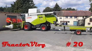 TractorVlog #20 Přivezl jsem si novou hračku, seznamování s novinkou /CLAAS TUCANO 440/GOPRO/