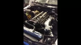 bmw e34 2jz-vvti first start