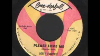 Betty Everette   Please love me   I'll be there   Soul