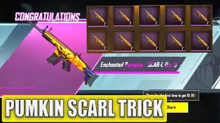 🔥3000 uc Double Pumpkin Scar-l, Dacia And Victor Upgrade Skin  Crate Opening Trick PUBG MOBILE 2022