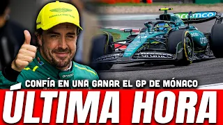 🚨 BREAKING! ALONSO CONFIDENT OF WINNING IN MONACO WITH ASTON MARTIN UPGRADES