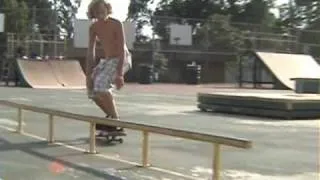Front Feeble kickflip out