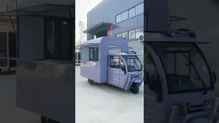 #foodtruck #mobilebar #mobilefoodtruck beertruck electric food truck three-wheel food cart