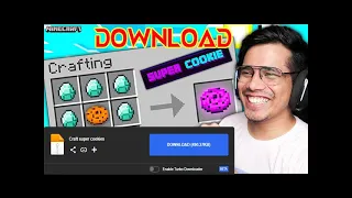 Minecraft but you  can craft super cookies mod download @AnshuBisht