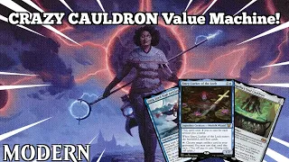 CRAZY CAULDRON Value Machine! | Cauldron Affinity Combo | WOE Modern | MTGO