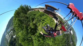 Zipline in Skypark 🎉🎉🎉🔥🔥🔥#zipline #skypark #sochi #prischepov #gopro #gopromax #gopro360