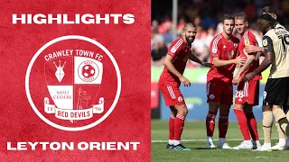 HIGHLIGHTS | Crawley vs Leyton Orient