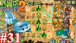 Plants vs Zombies 2 | Wild West Day 24 Unlock Winter Melon - Gameplay Walkthrough Part 31 ( iOS )