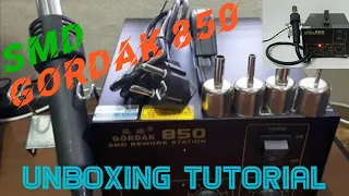 GORDAK 850 unboxing tutorial