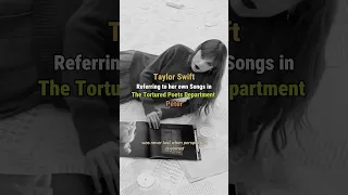 Taylor Swift Referring to Her Own Songs in TTPD: Peter #taylorswift #shorts