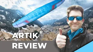 How fast is the Niviuk ARTIK R? (paraglider review)