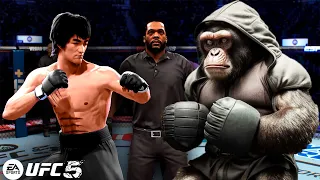 UFC 5 | Bruce Lee vs. Monkey Jock Fighter (EA Sports UFC 5)