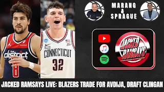 Jacked Ramsays Live: Blazers Trade for Deni Avdija and 2024 NBA Draft Show