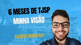 6 meses como Escrevente do TJSP (Minha visão)