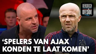 'Onder Schreuder konden spelers van Ajax gewoon te laat komen!' | VERONICA OFFSIDE