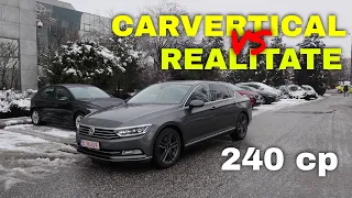 VW Passat BiTDI 240 cp. PLUS: CarVertical vs Realitate